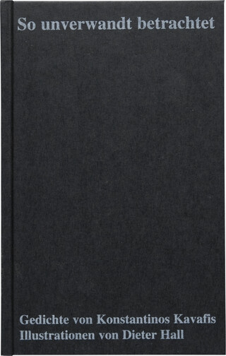 So unverwandt betrachtet So unverwandt betrachtet – book cover closed