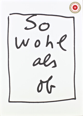 So wohl als ob So wohl als ob – book cover closed